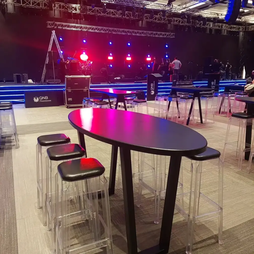 Fox Şeffaf Bar Taburesi